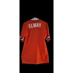 Champion Elway Authentic Orange Athletic Jersey Size M Vintage
